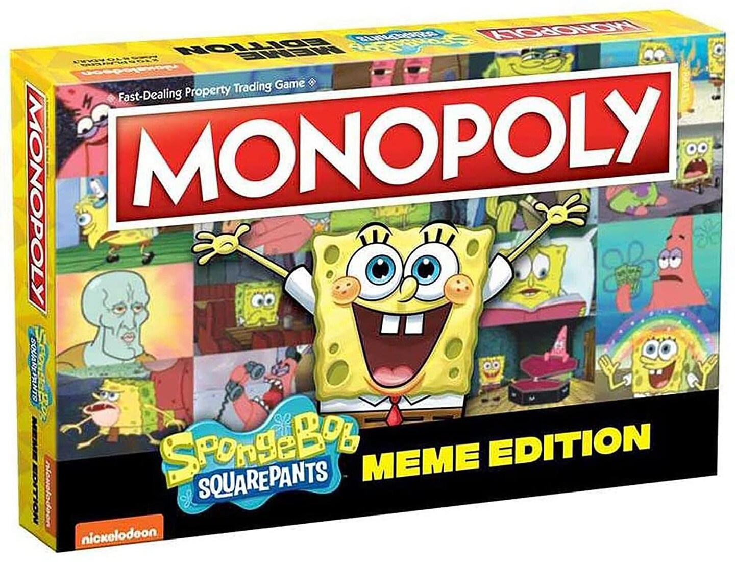 SpongeBob SquarePants Meme Edition Monopoly Board Game | 2-6 Players ...