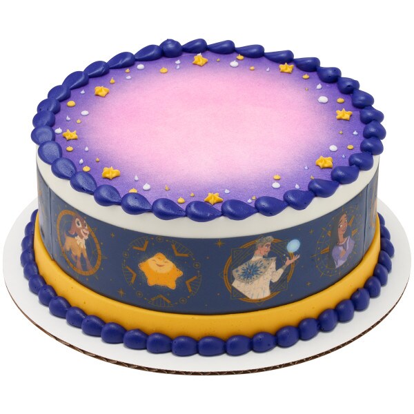 Disney&#x27;s Wish A Wish Worth Making Edible Cake Topper Image Strips