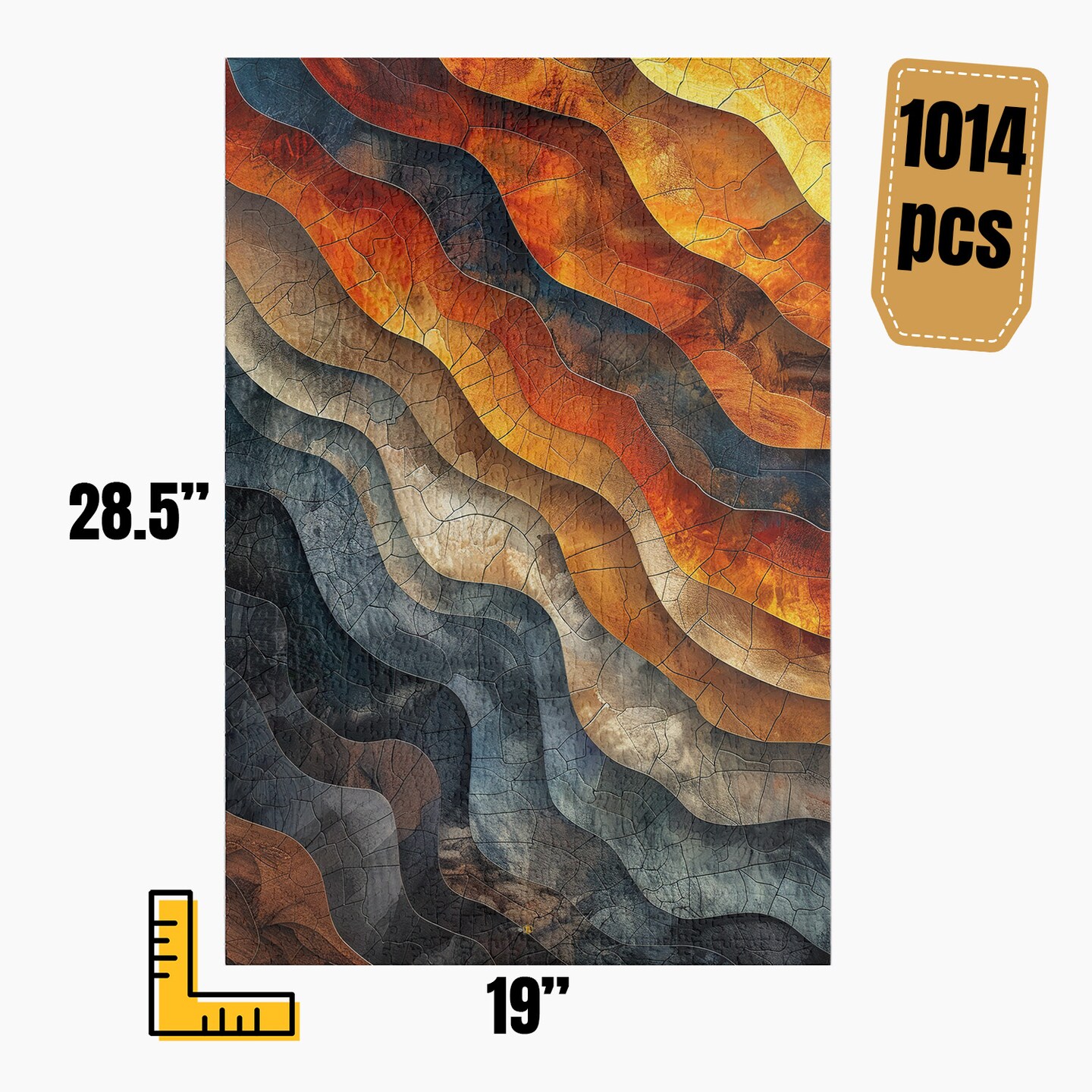 アートワーク キャンバス Modern Abstract Art Jigsaw Puzzle | S15A9 | MakerPlace by Michaels