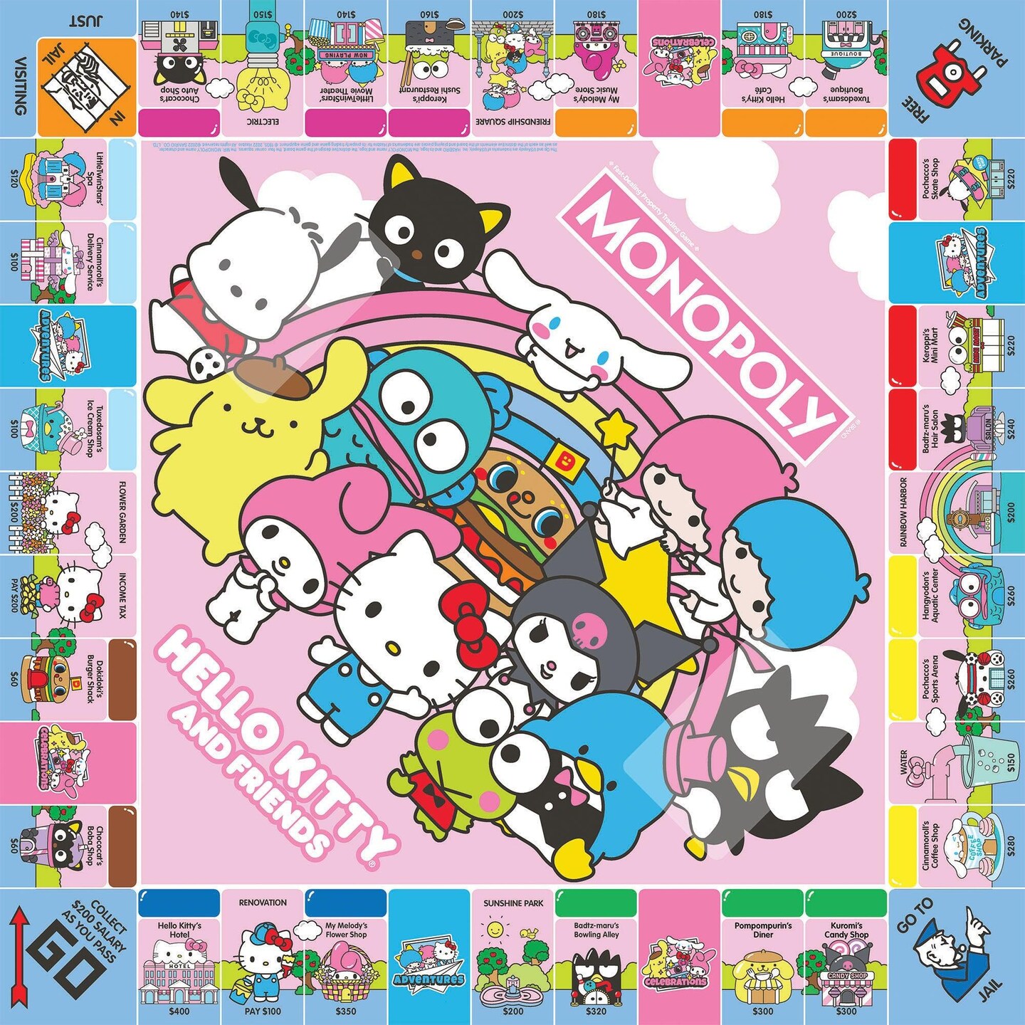 MONOPOLY&#xAE;: Hello Kitty&#xAE;and Friends