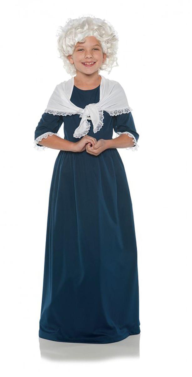Martha Washington Child Costume