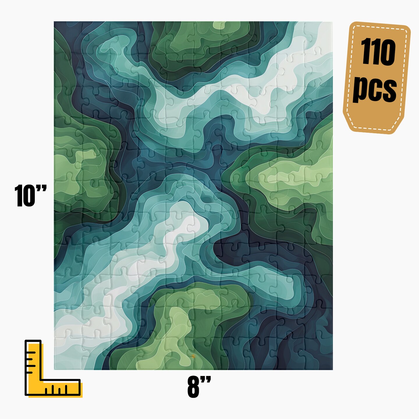 Modern Abstract Art Jigsaw Puzzle | S32A13 | MakerPlace by Michaels