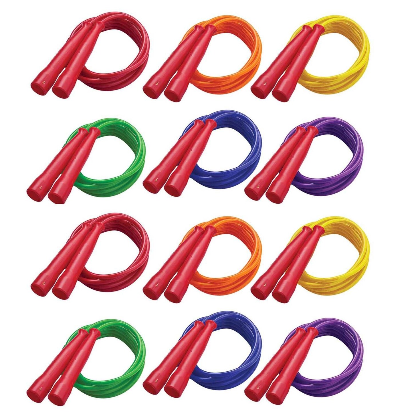 Licorice 7&#x27; Speed Rope, Pack of 12
