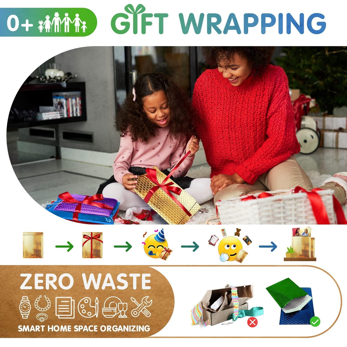 AMZ Gold Metallic Bubble Mailers 6 x 9 Pack of 25 Poly Bubble Mailers 6x9 Gold Envelopes Bubble Padded Metallized Bubble Mailer Stylish Cute Bubble Mailers Shiny Gold Poly Mailers