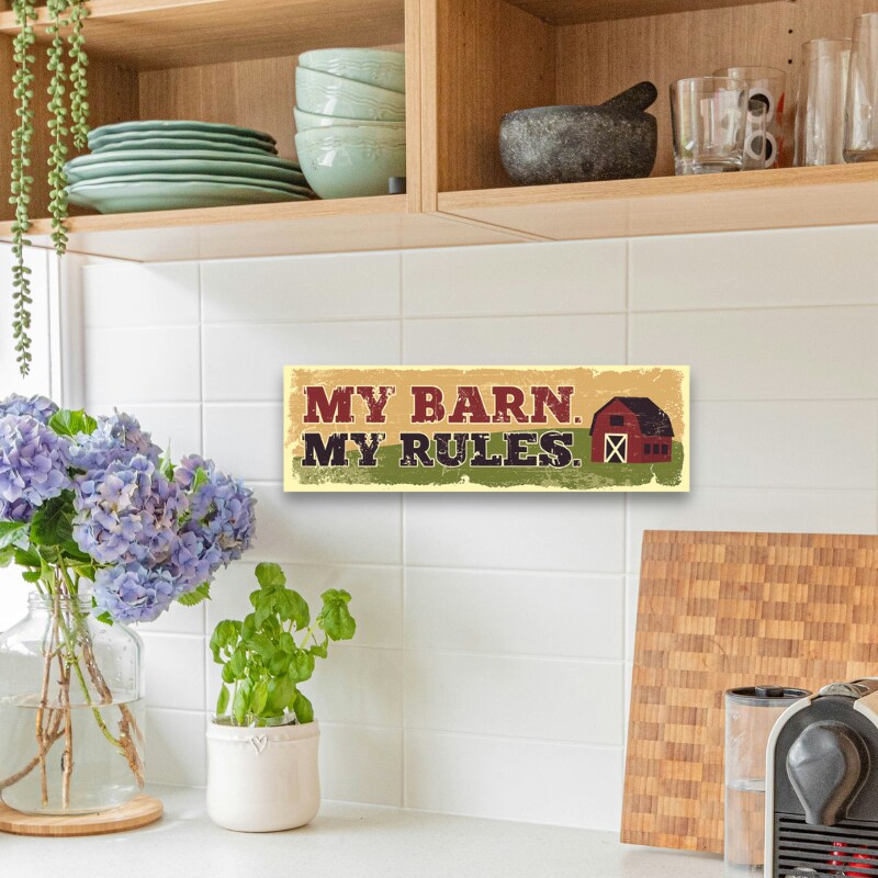 Country Living Wood Sign Collection