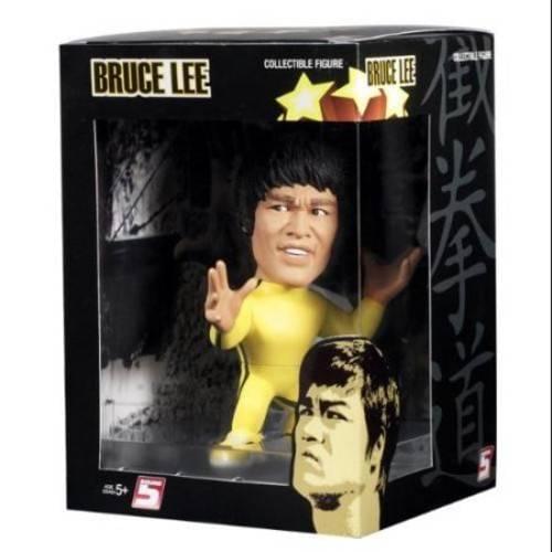 Bruce Lee Enter The Dragon 5&#x22; Vinyl Figure Yellow Jumpsuit