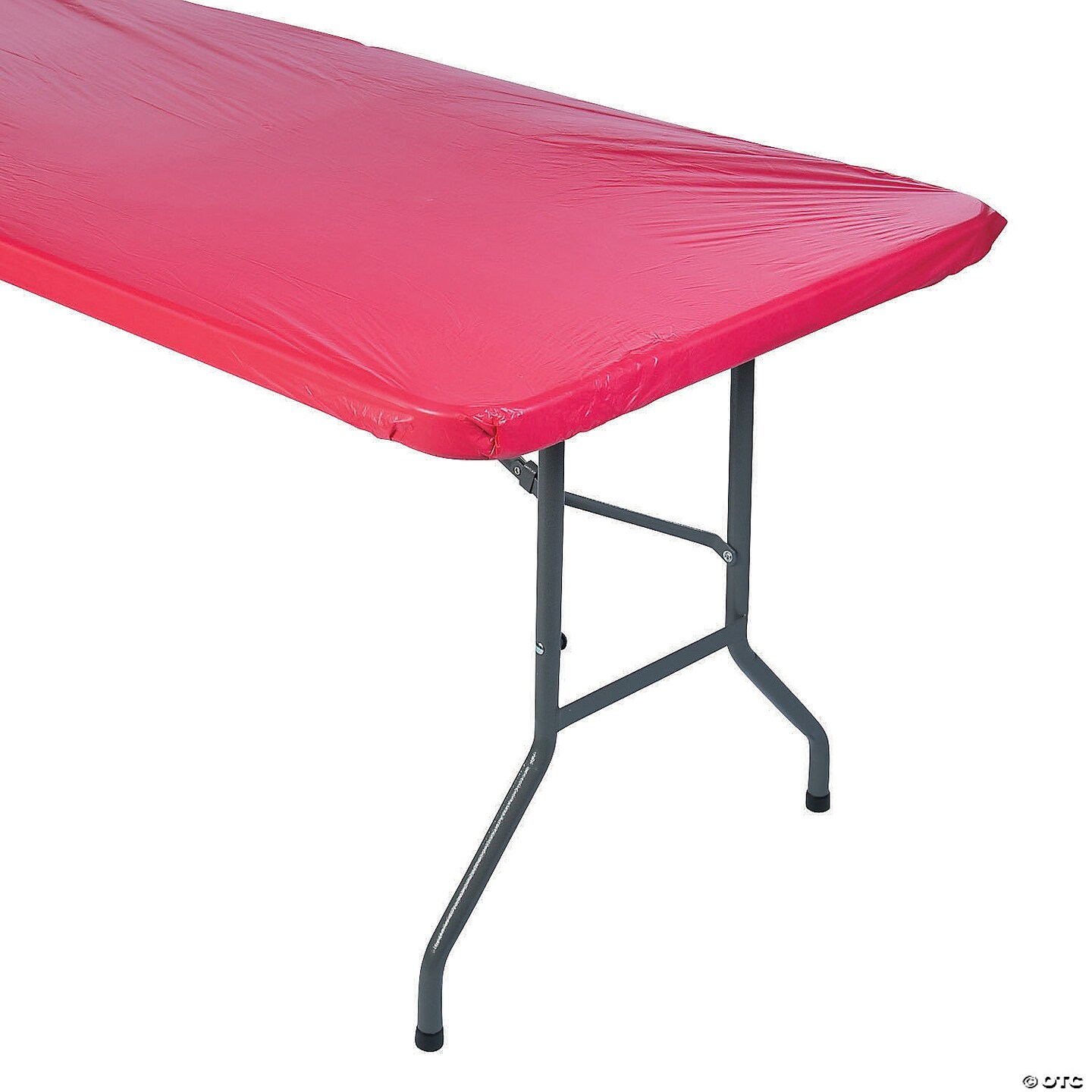 8 Ft. Fitted Rectangle Plastic Tablecloth