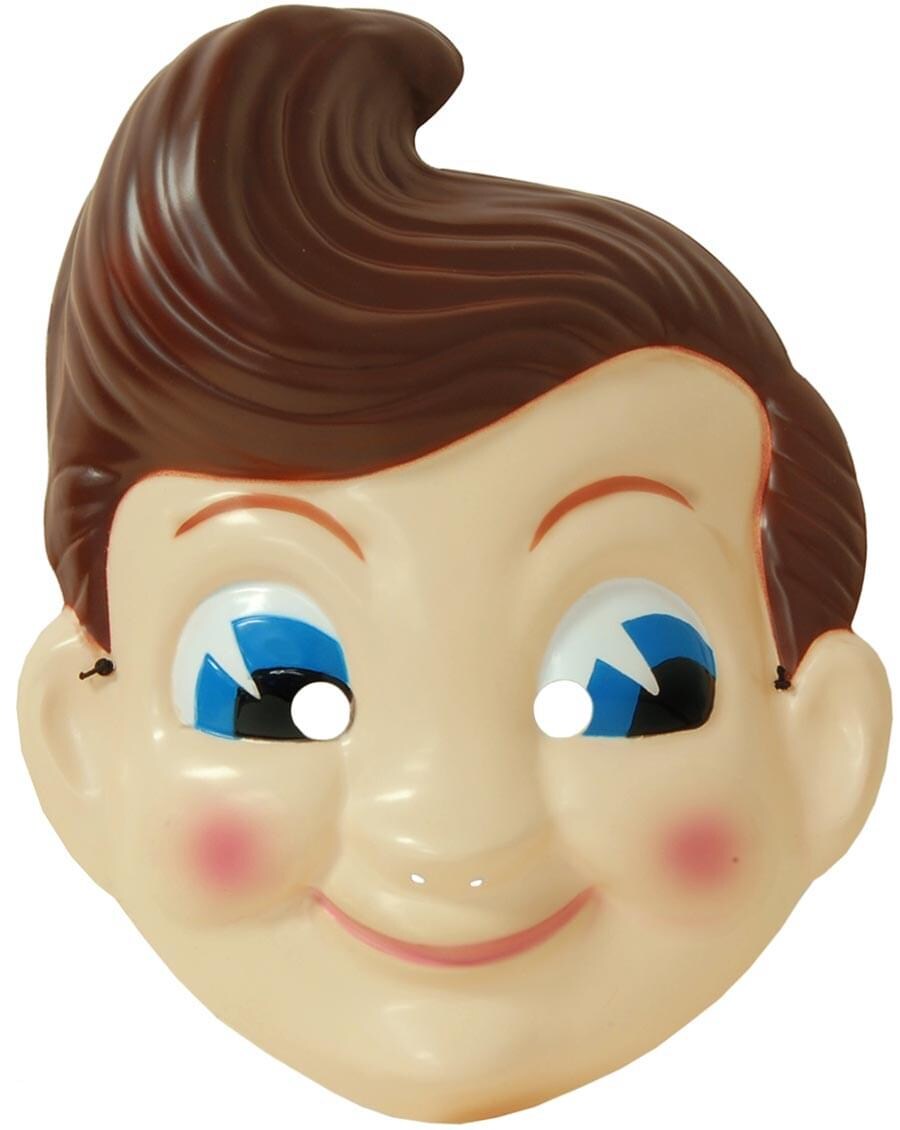 Big Boy Plastic Adult Costume Mask 18&#x22;