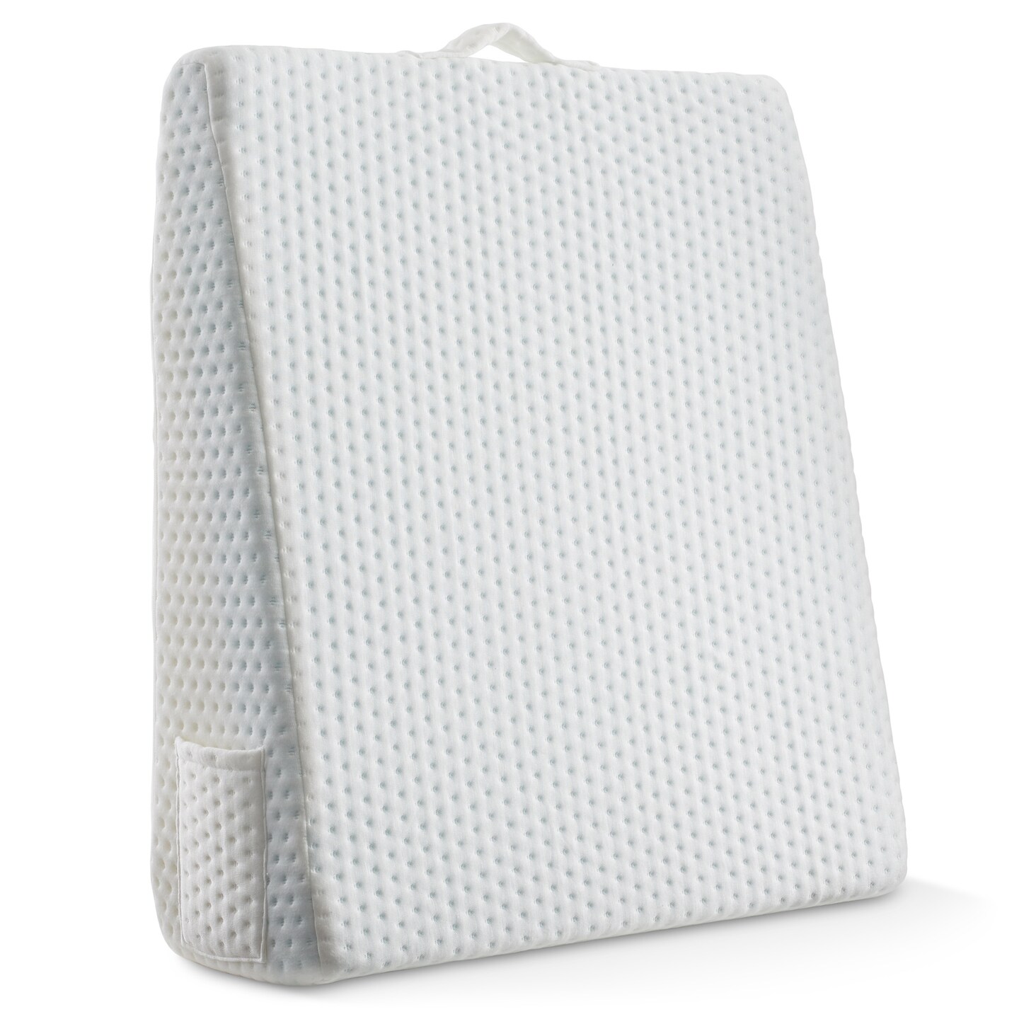 Made Medical Bed Wedge Pillow for Sleeping - Memory Foam Cushion Body Positioner Back Support Pillow