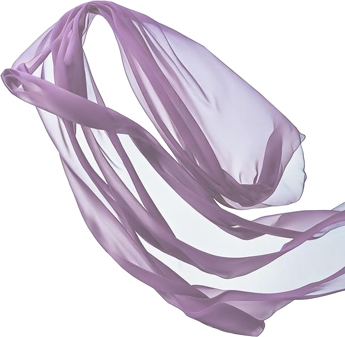 High Multi Chiffon Sheer Fabric &#x2013; 60&#x22; Wide | Lightweight, Drapey Material for Wedding, Event, and DIY D&#xE9;cor &#x2013; FabricLA