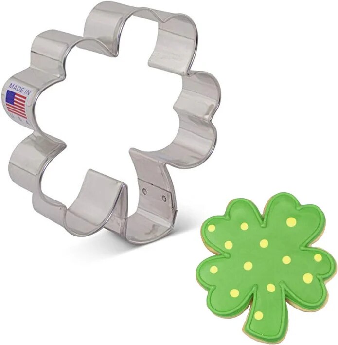 Ann Clark Four Leaf Clover Cookie Cutter 3 3/4&#x22;