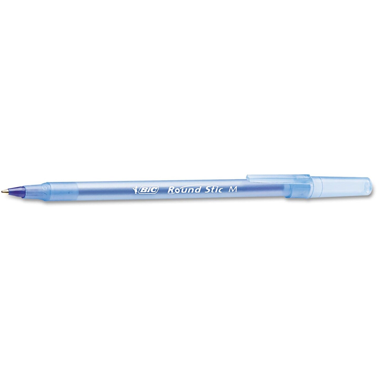 Round Stic&#xAE; Xtra Life Ball Pen, Blue, 60 Per Pack, 2 Packs