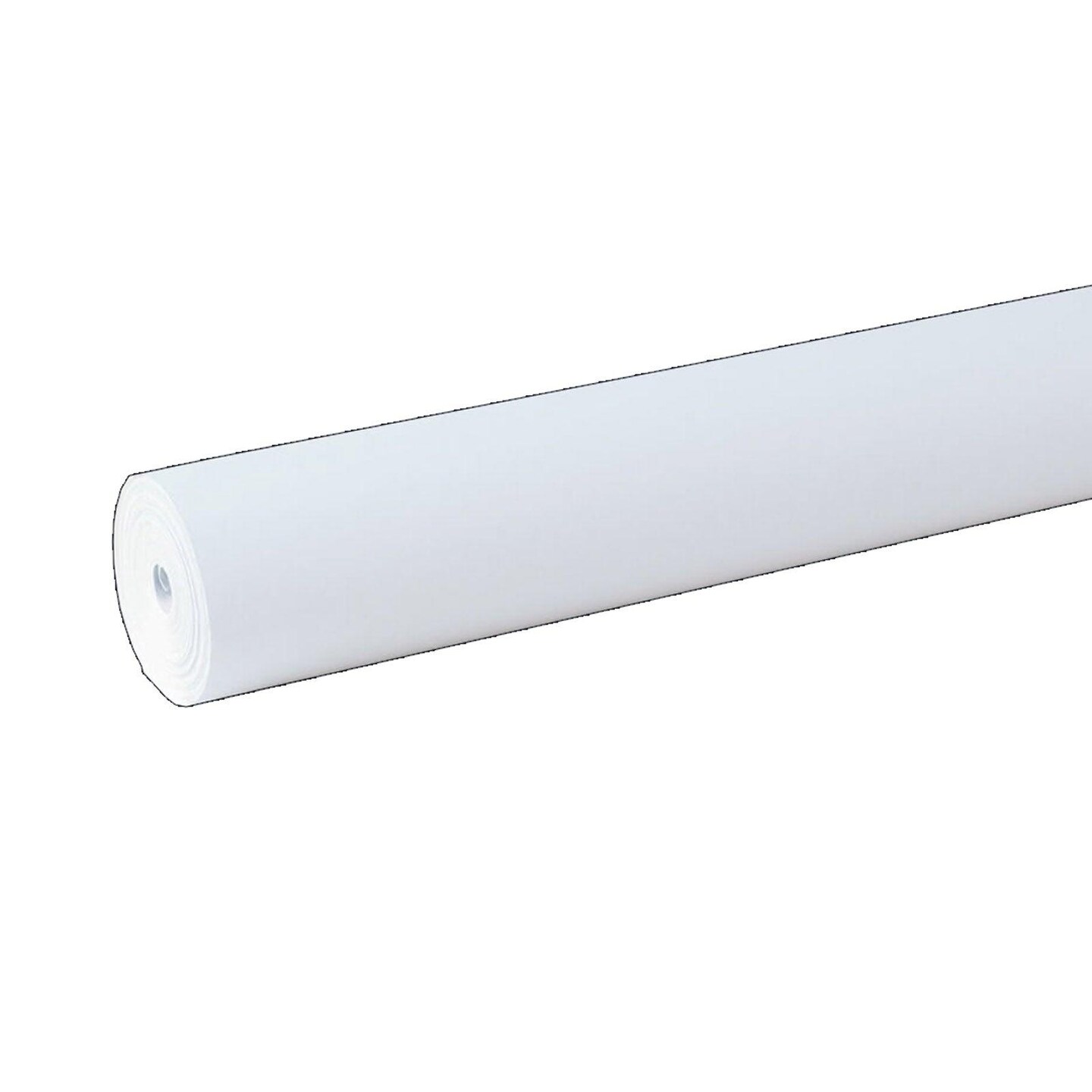 Bulletin Board Art Paper, White, 48&#x22; x 200&#x27;, 1 Roll