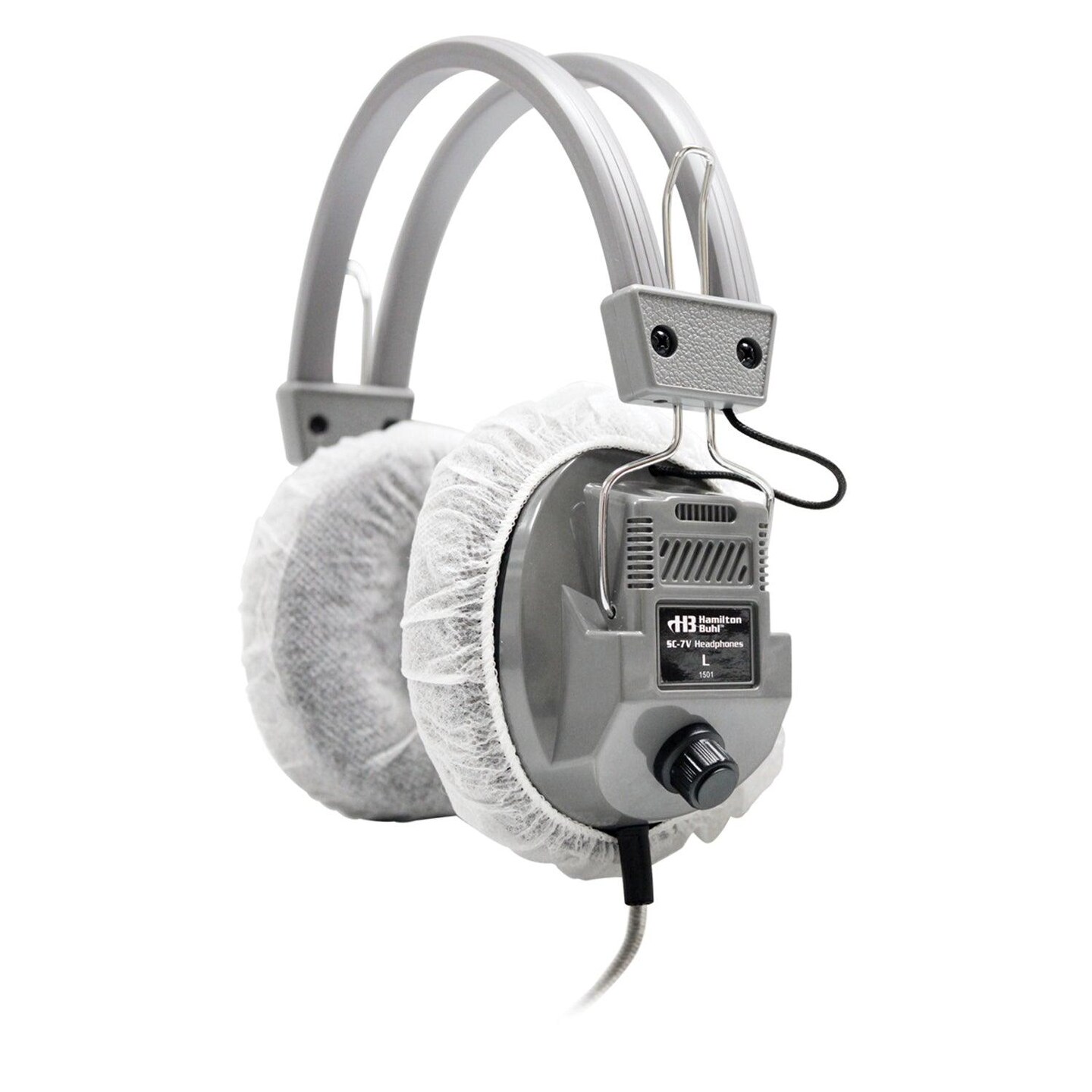 Hygenx Sanitary Ear Cushion Covers for Over-Ear Headphones &#x26; Headsets - 50 Pair