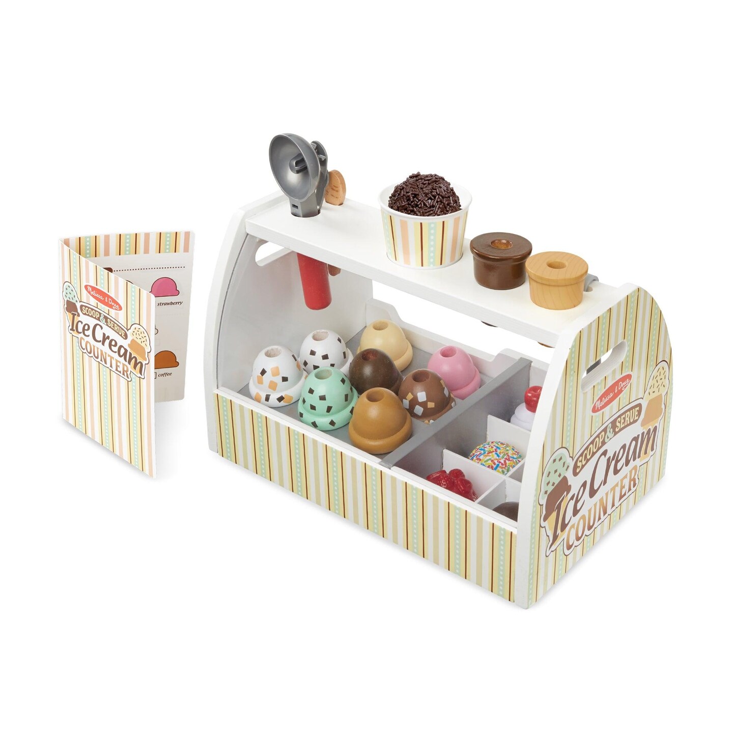 Scoop &#x26; Serve Ice Cream Counter