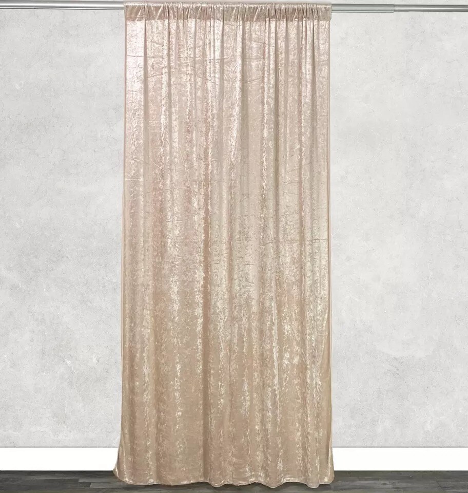14 ft. x 60 in Velvet Drape with 4 Inch Pocket