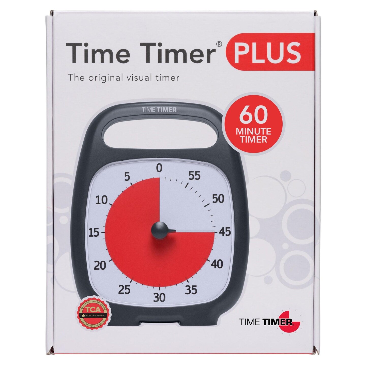 PLUS&#xAE;, 60 Minute Timer, Charcoal