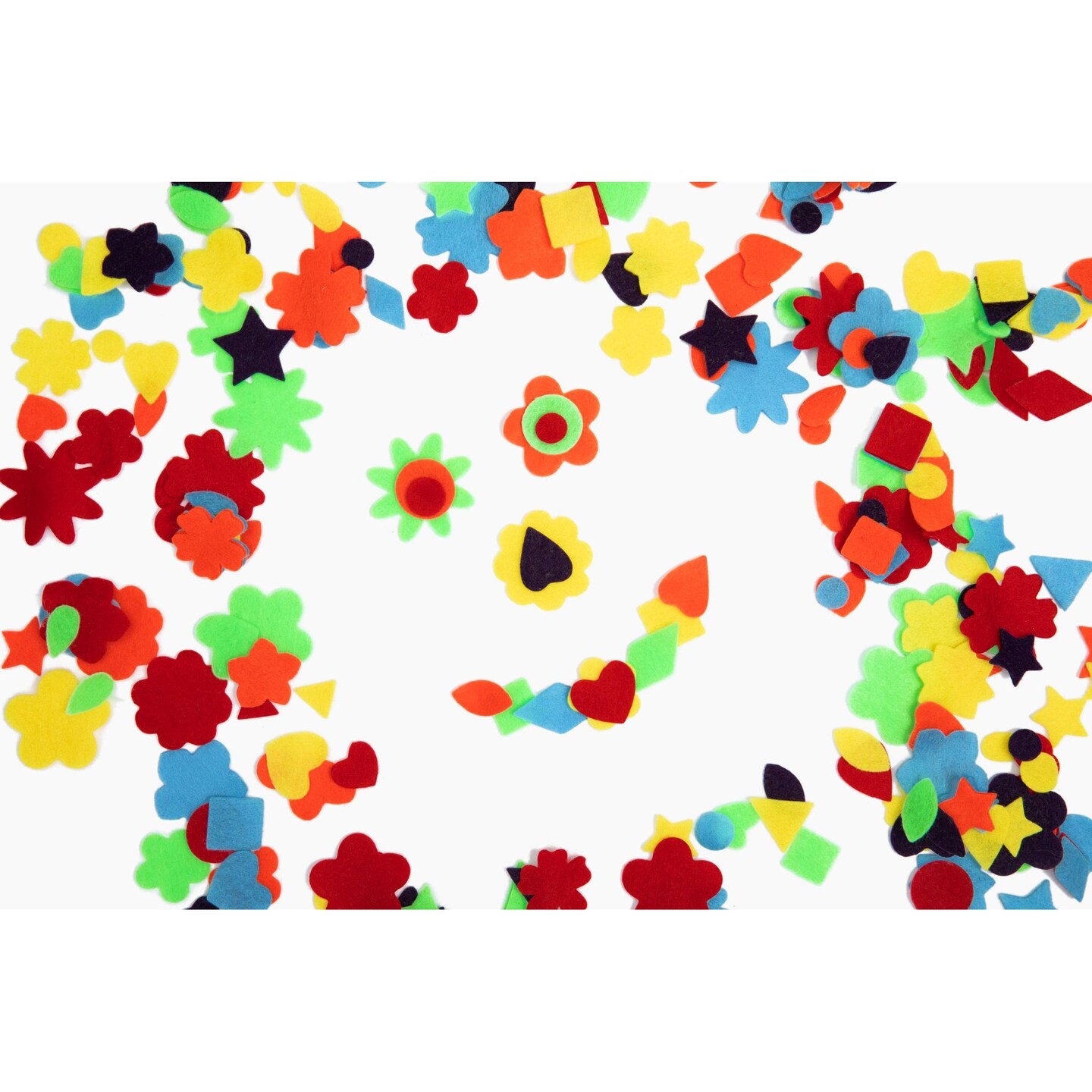 Felt Shapes, Pack of 500