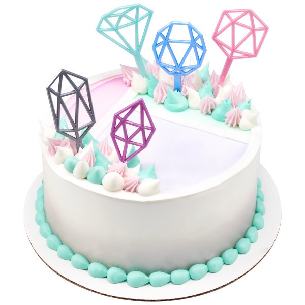 Pastel Geometric Cake Kit