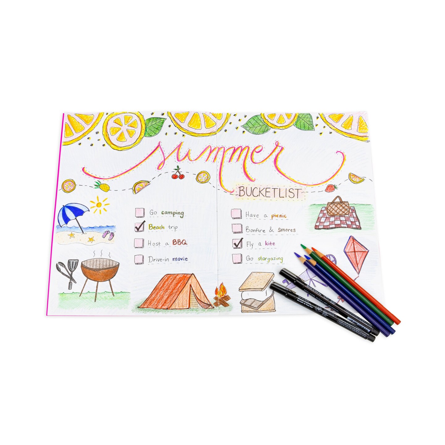 Bright Blank Books, 24 Pages, Assorted Colors, 8.5&#x22; x 11&#x22;, 6 Per Pack, 2 Packs