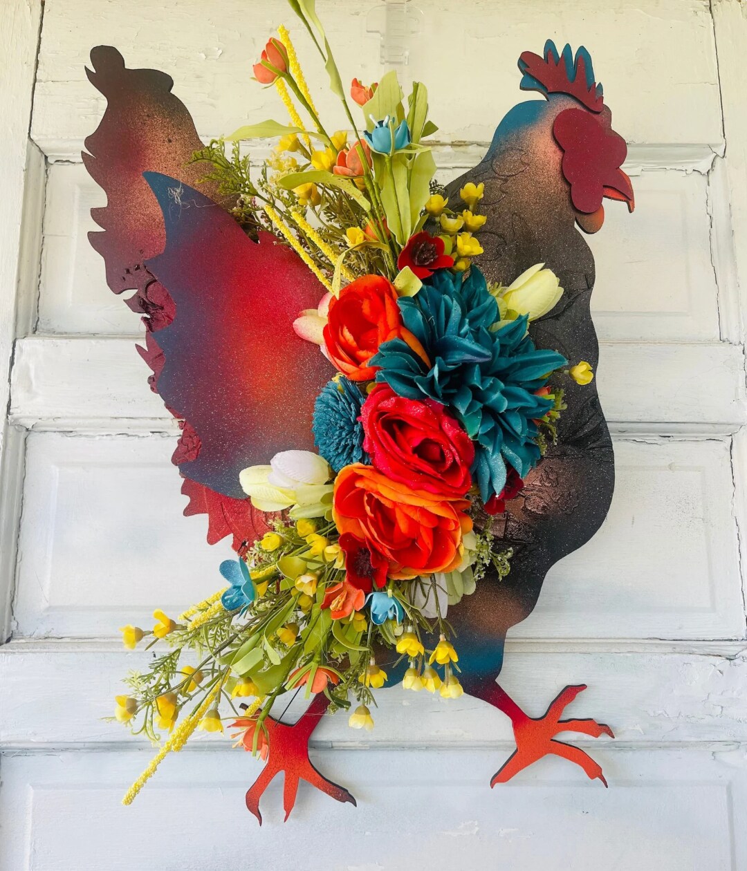 Farmhouse Rooster outlet wreath