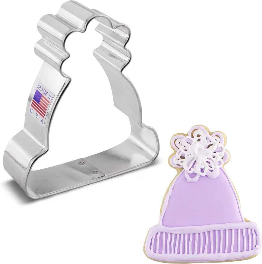 Ann Clark Winter Hat Toboggan Cookie Cutter 3.25&#x22;
