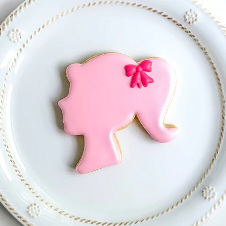 Ann Clark Barbie Doll Head Cookie Cutter 4&#x22;