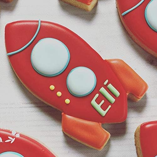 Ann Clark Space Rocket Cookie Cutter, 4&#x22;