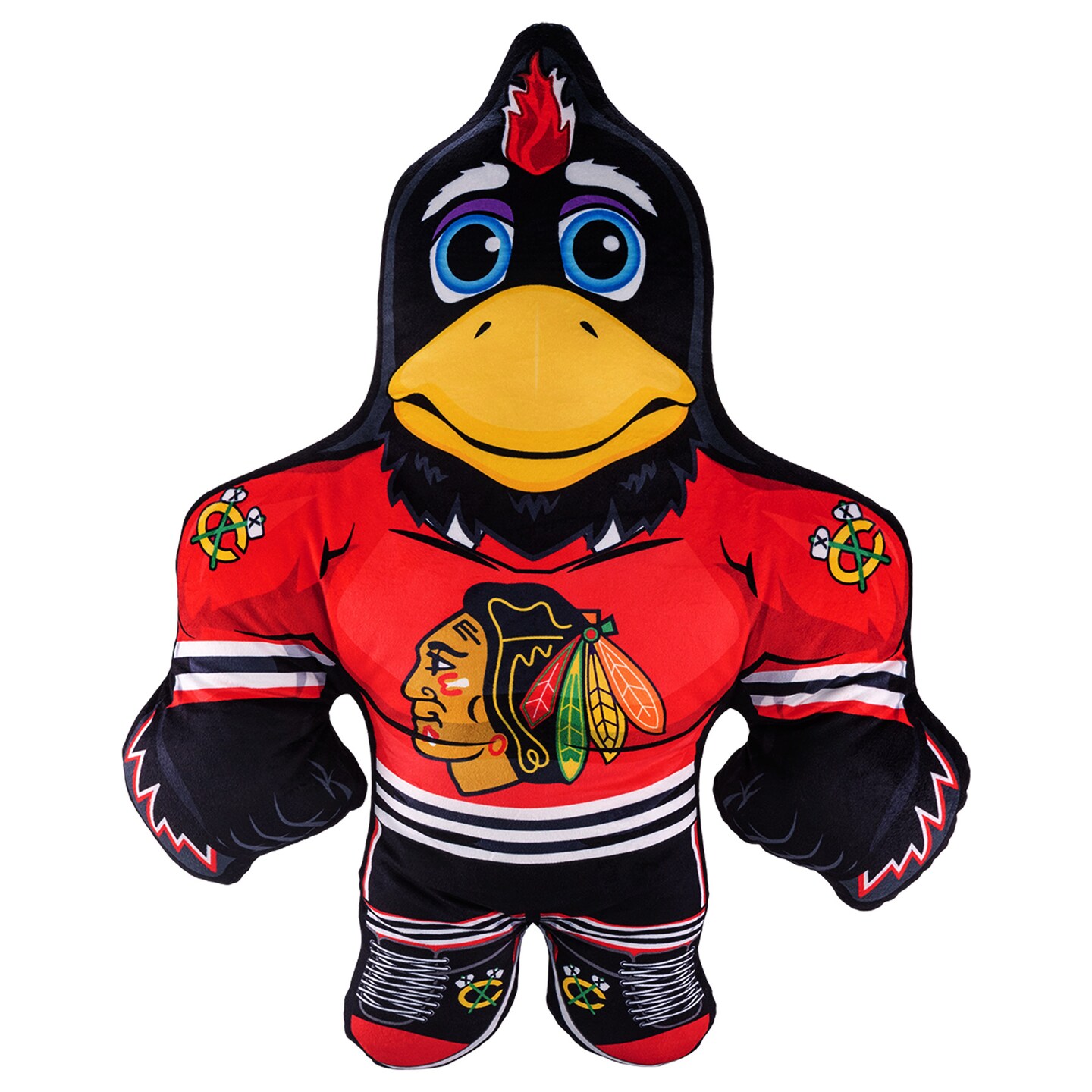 Bleacher Creatures Chicago Blackhawks Tommyhawk 24&#x22; Mascot Bleacher Buddy