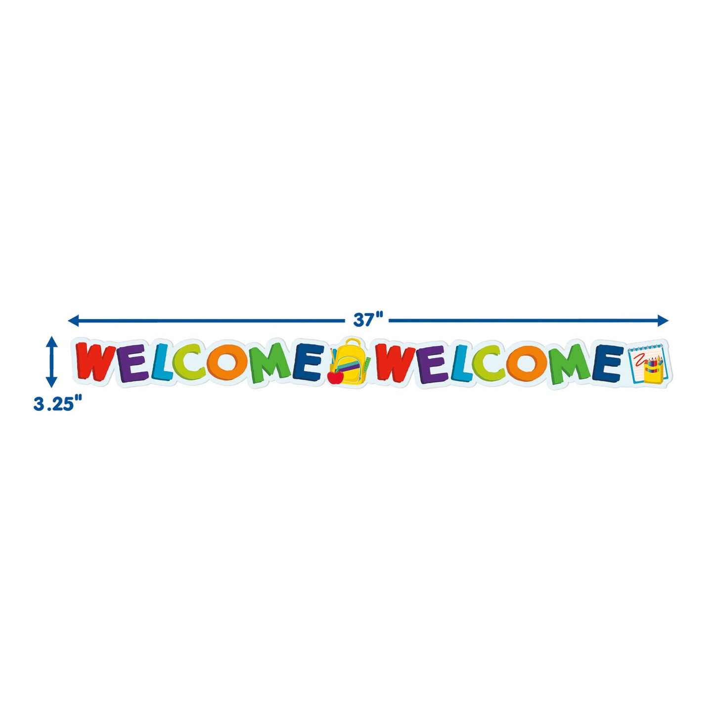 Welcome Extra Wide Deco Trim&#xAE;, 37 Feet Per Pack, 6 Packs