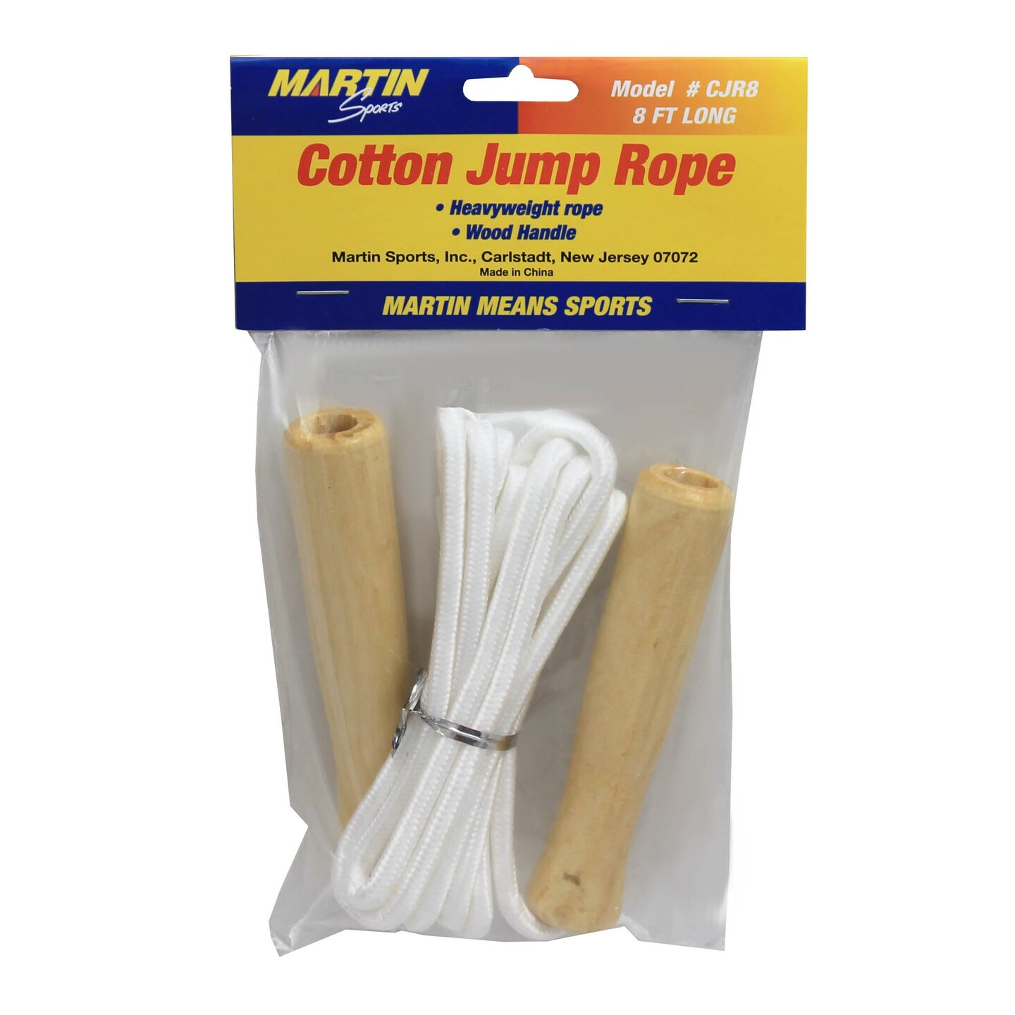 Cotton Jump Rope, 8&#x27;, Pack of 6