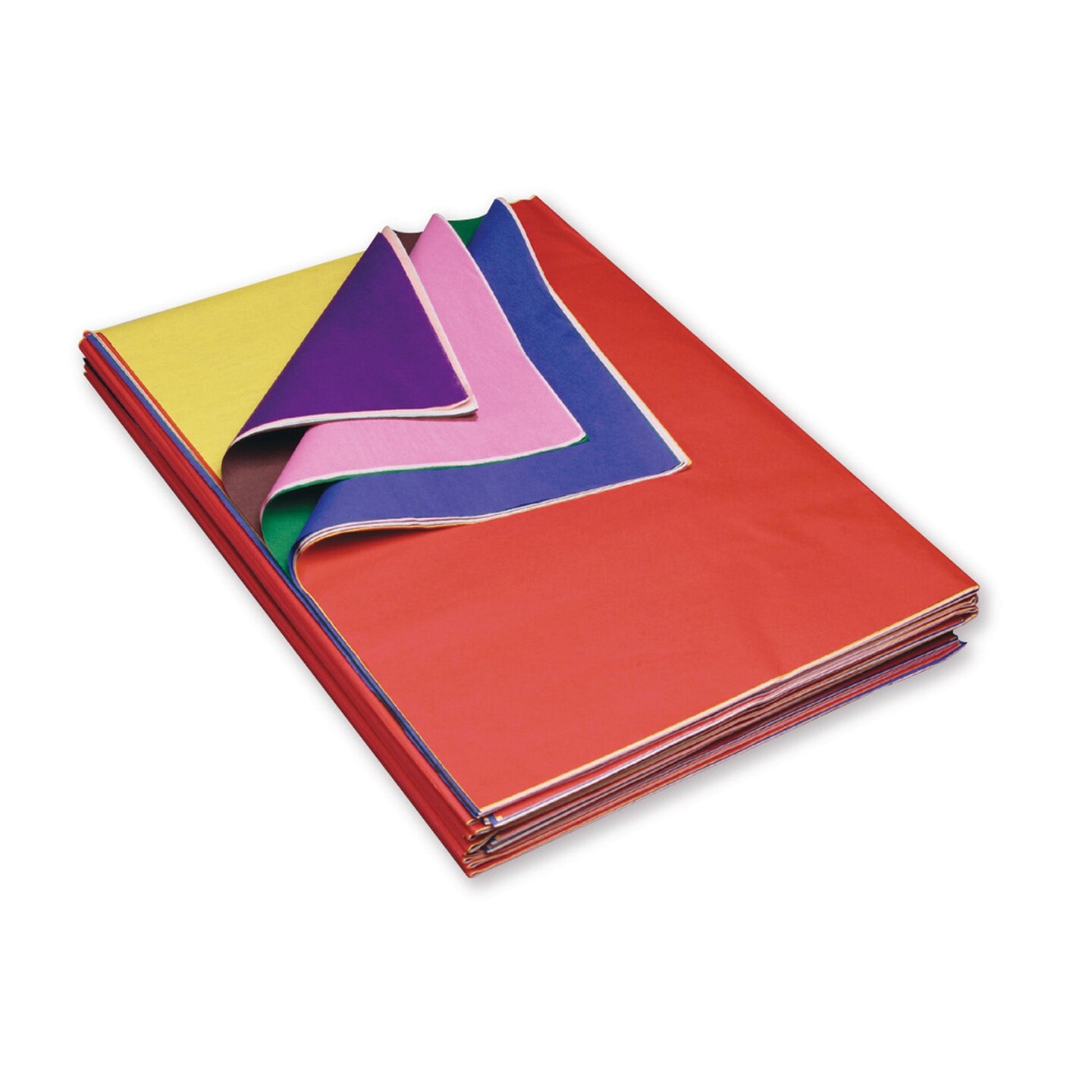 Assorted Tissue Ream, 10 Assorted Colors, 20&#x22; x 30&#x22;, 480 Sheets