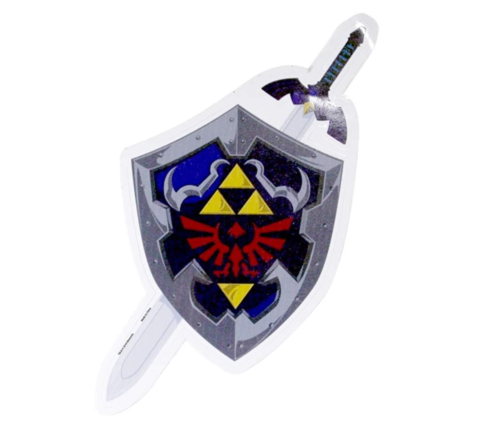 The Legend of Zelda Hylian Shileld &#x26; Sword Auto Decal