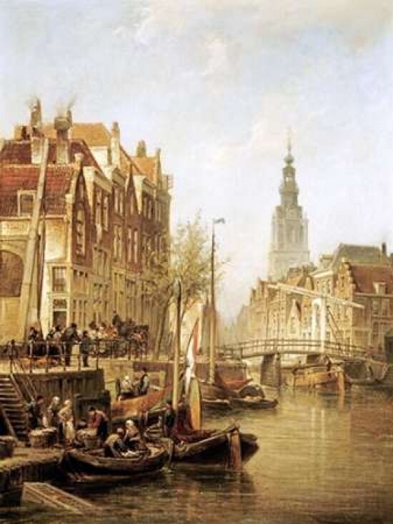 Amsterdam Poster Print by  Cornelis Christiaan Dommershuizen - Item # VARPDX266233