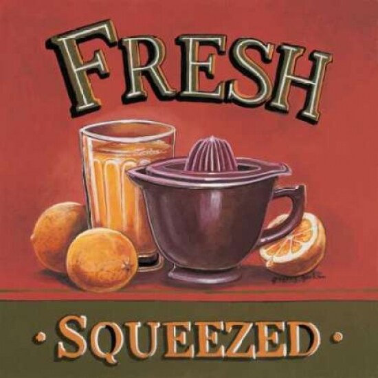 Fresh Squeezed Poster Print by Gregory Gorham - Item # VARPDXGOR091