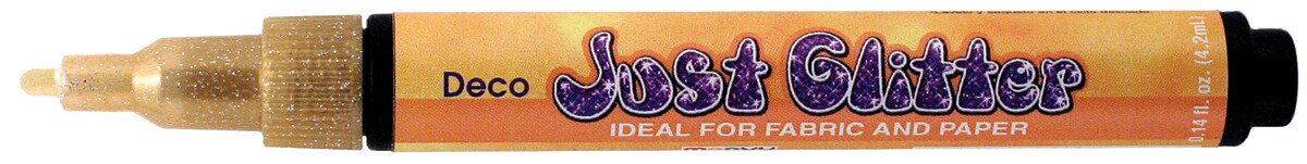 Uchida Deco Just Glitter Marker 3mm-Gold