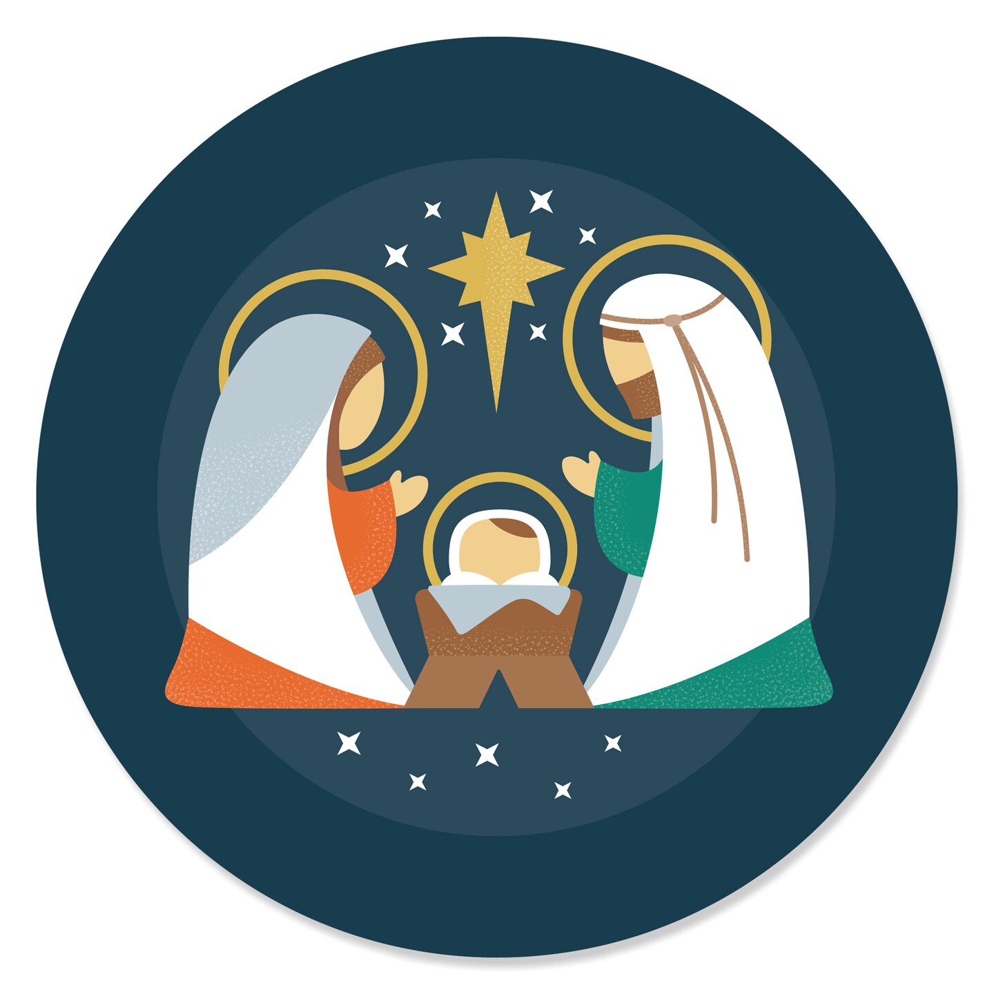 Big Dot of Happiness Holy Nativity Manger Scene Religious Christmas