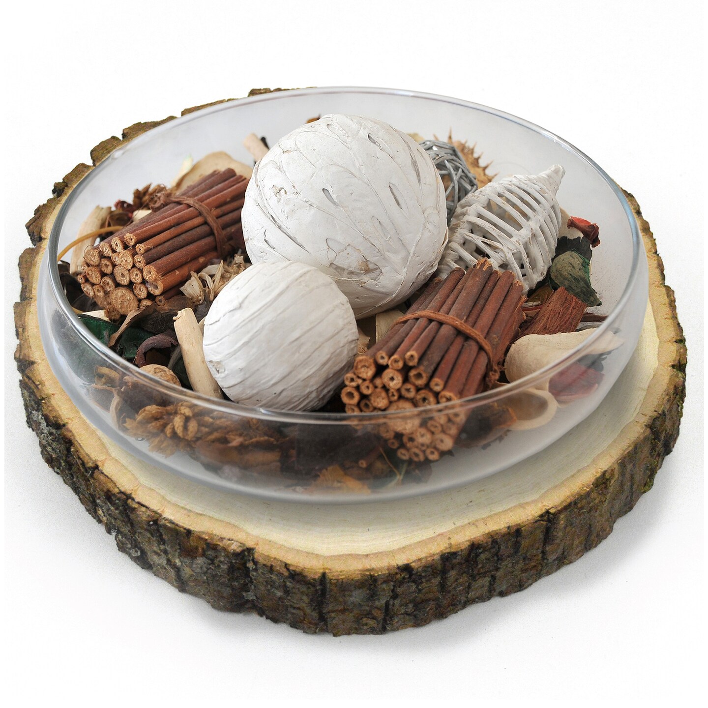 Wilson D&#xE9;cor Large Wood Thick Round Extra Value Pack 14pk
