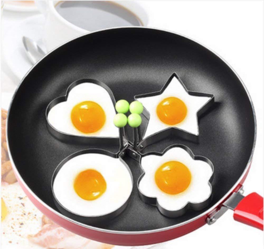 Kitcheniva Stainless Steel Egg Pancake Ring 5 Pcs