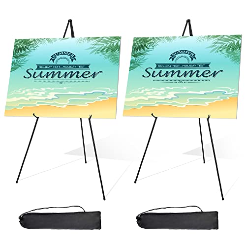 Display Easel Stand, 63 Instant Adjustable Poster Easel, Easy Folding  Portable