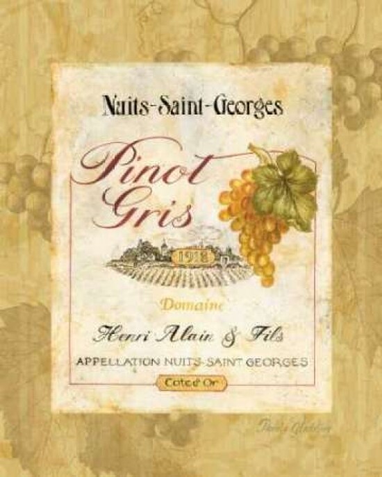 Pinot Gris Poster Print by Pamela Gladding - Item # VARPDXGLA304