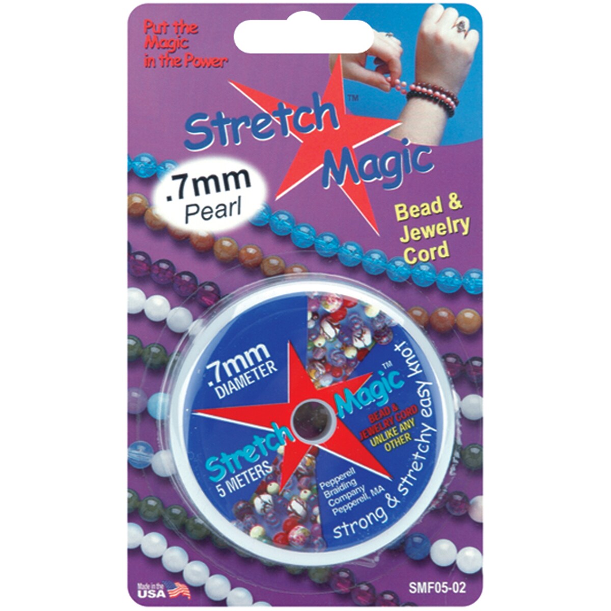 Stretch Magic Bead & Jewelry Cord .7Mmx5mPearl Michaels
