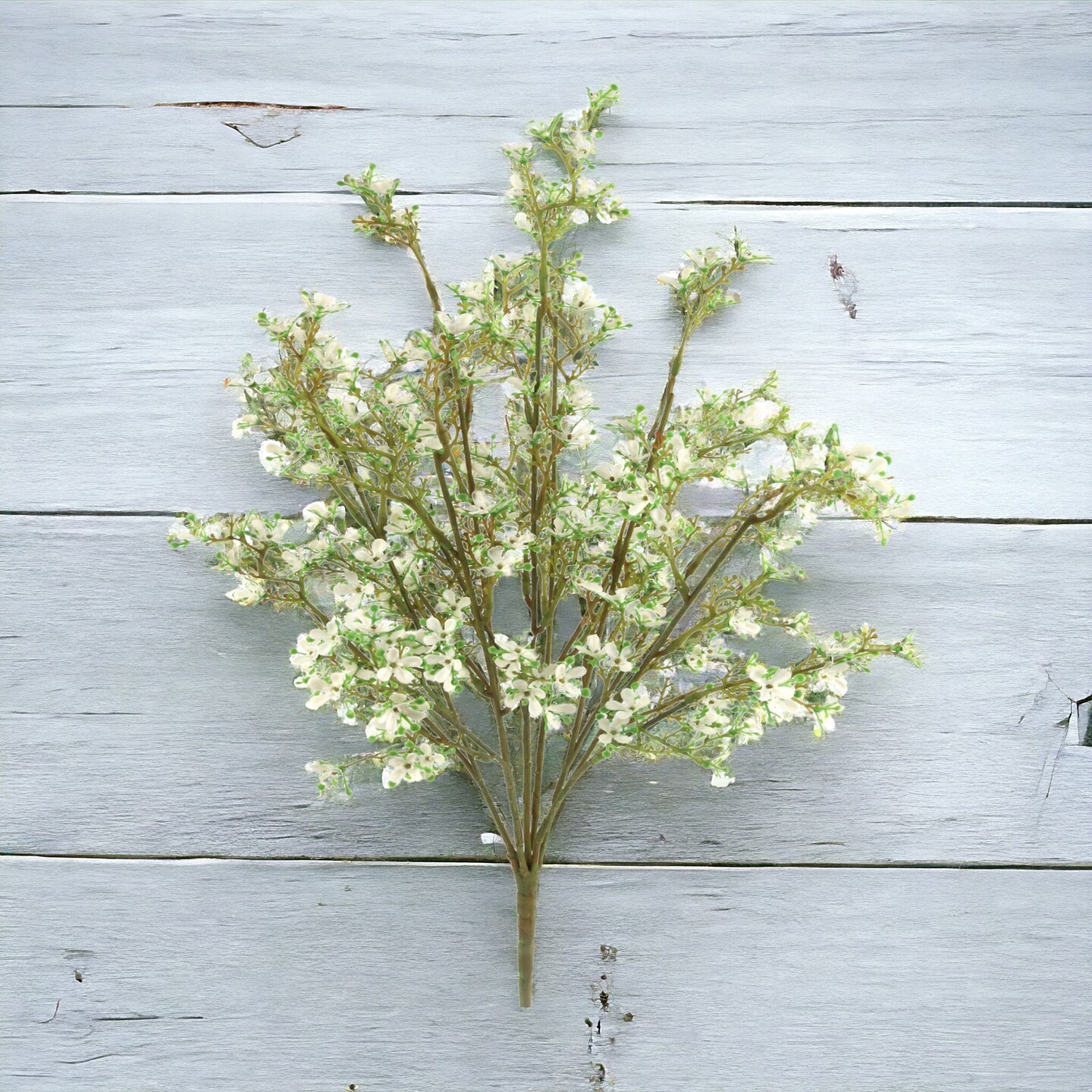 24-Pack: 22&#x22; Mini White Flower Bush with 14 Sprays by Floral Home&#xAE;
