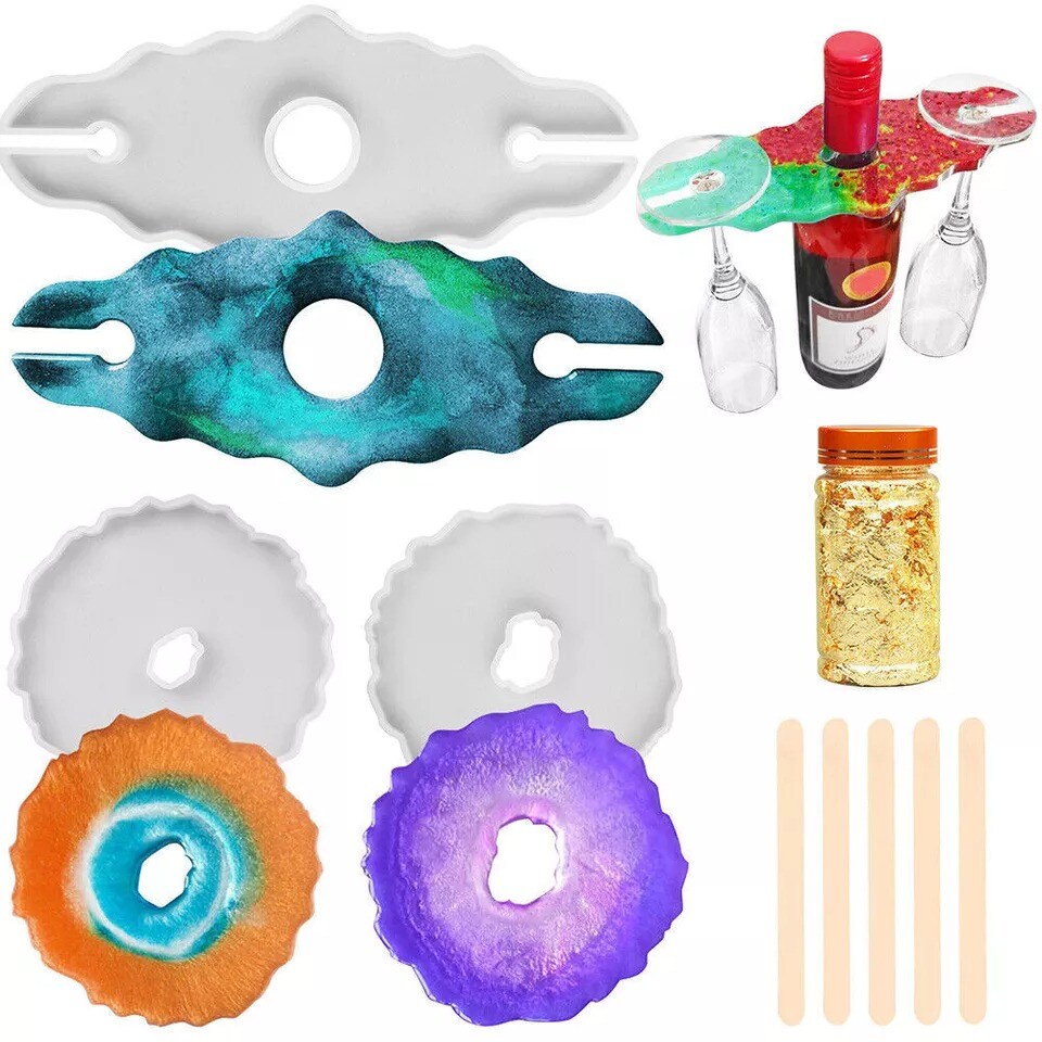 Resin Molds Silicone Kit