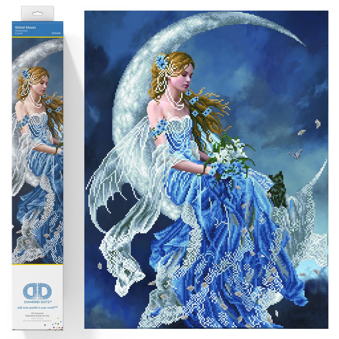 Diamond Dotz Wind Moon Diamond Painting Kits For Adults Diamond Art