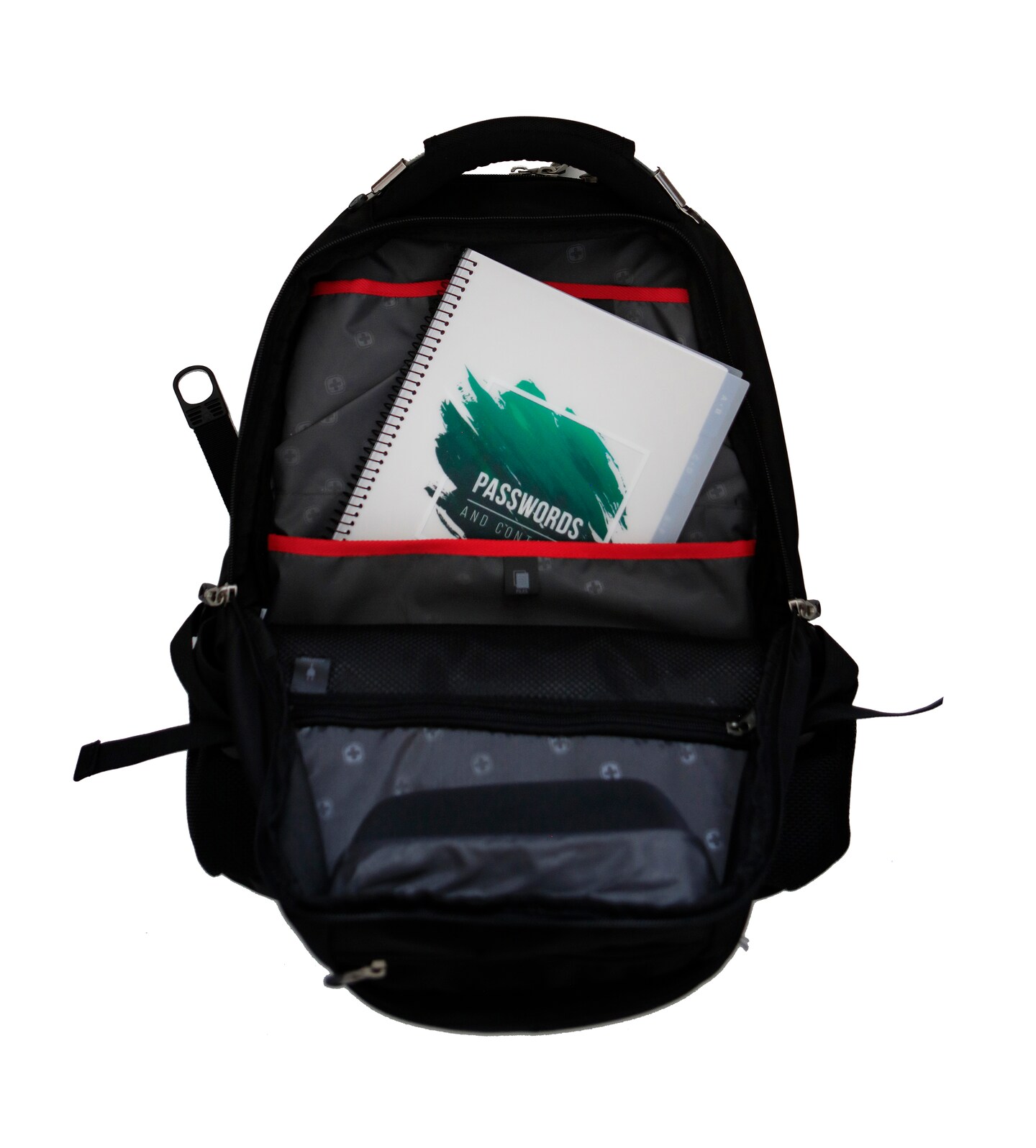 RE-FOCUS THE CREATIVE OFFICE, Large Password Keeper Book, Spiral Bound with Alphabetical Tabs