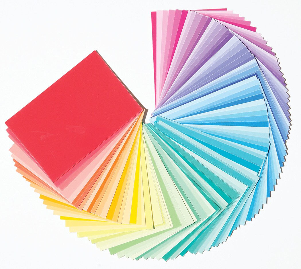 Color-Aid Colored Paper, Full Set, 3&#x22; x 4.5&#x22;
