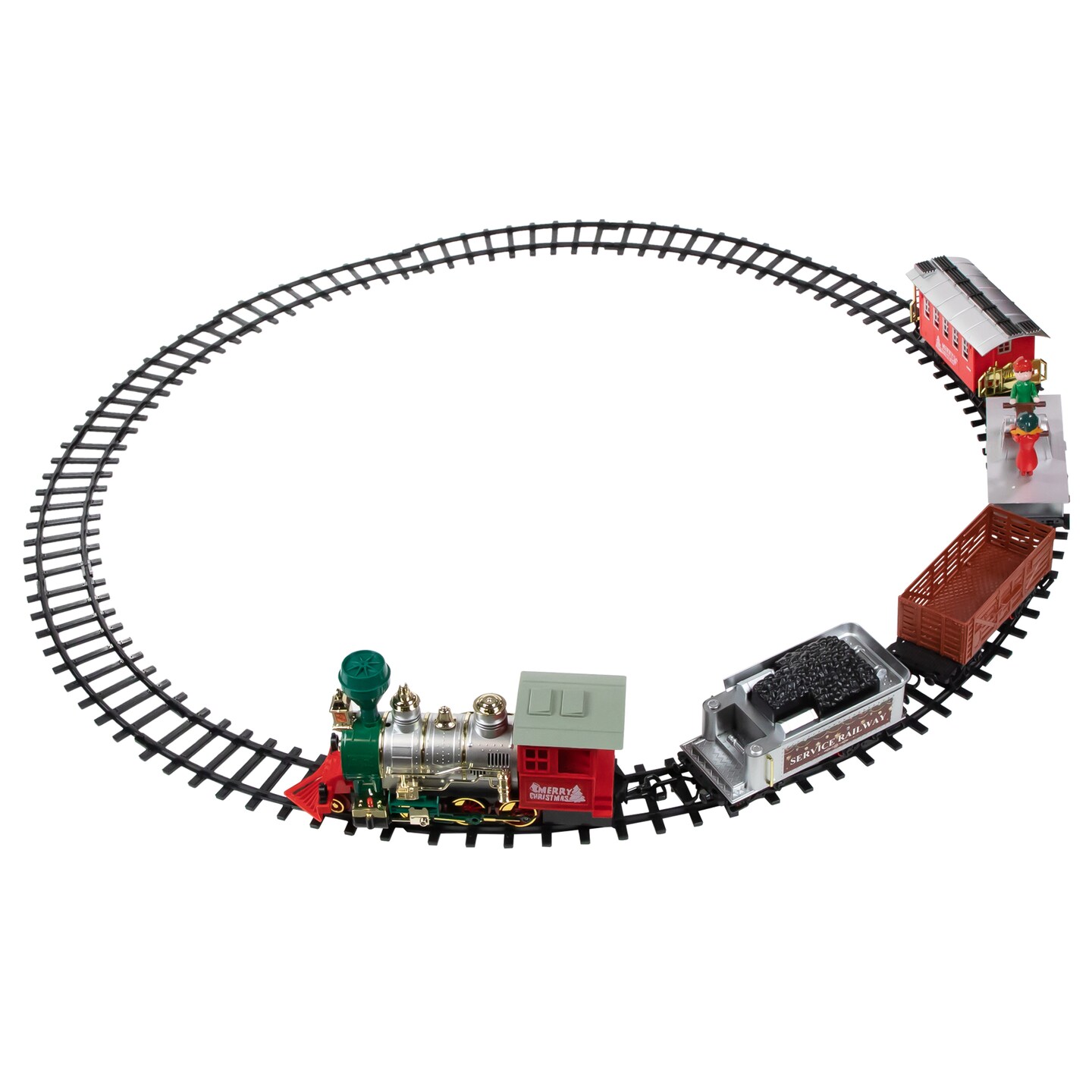 Lighted train set sales