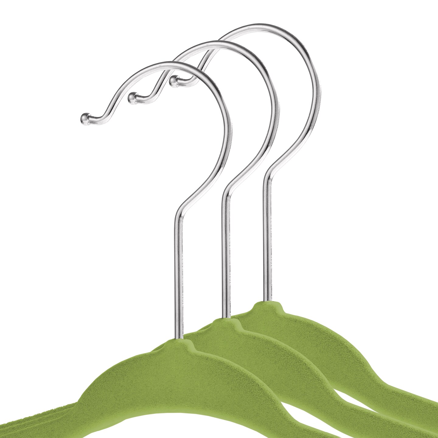 Casafield 50 Velvet Baby Hangers - 11" Size for Infant & Toddler Clothes