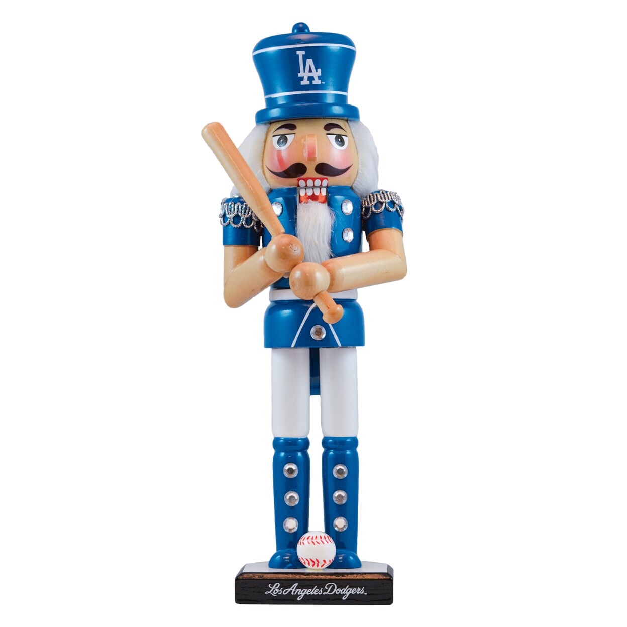 Masterpieces Game Day MLB Los Angeles Dodgers Team Nutcracker
